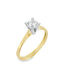 Xryseio Single Stone from Gold 14K