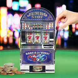 Spielautomat Kinder Spardose Plastik Blau