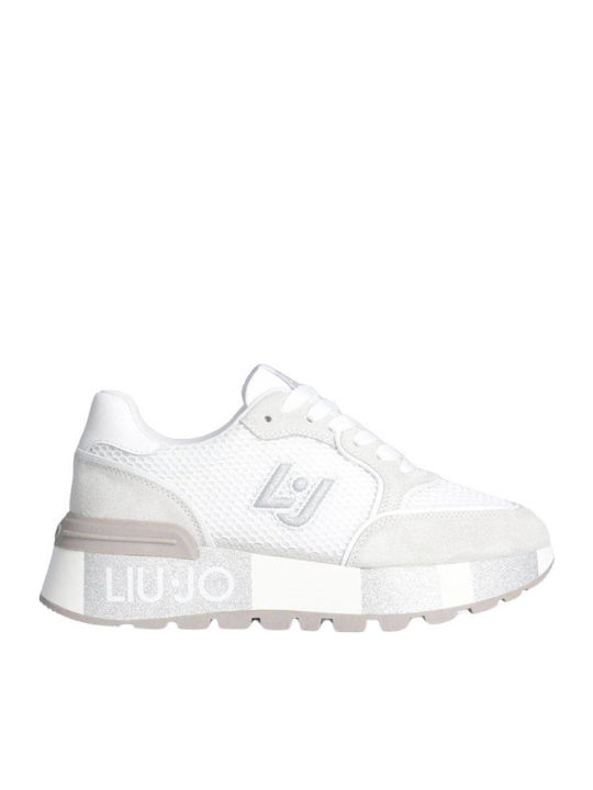 Liu Jo Amazing 25 Флатформи Сникърси Бели