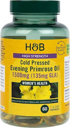 Holland & Barrett Висока Сила Студено Пресовано Масло От Вечерна Иглика 1500mg 60 Капсули Holland & Barrett Висока Сила Студено Пресовано Масло От Вечерна Иглика 1500mg 60 Капсули