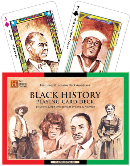U.S. Games Systems, Inc. Set Playing Cards Plastic Black