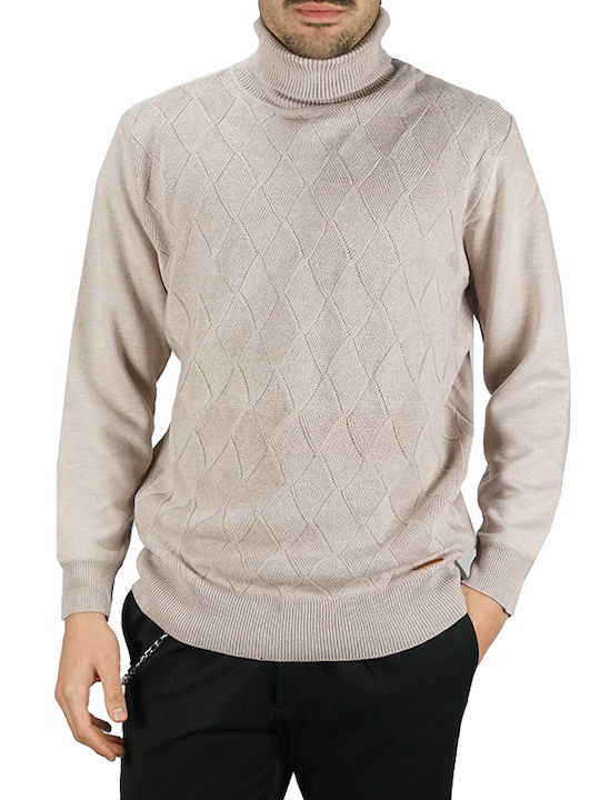 Lexton Langarm-Pullover Beige
