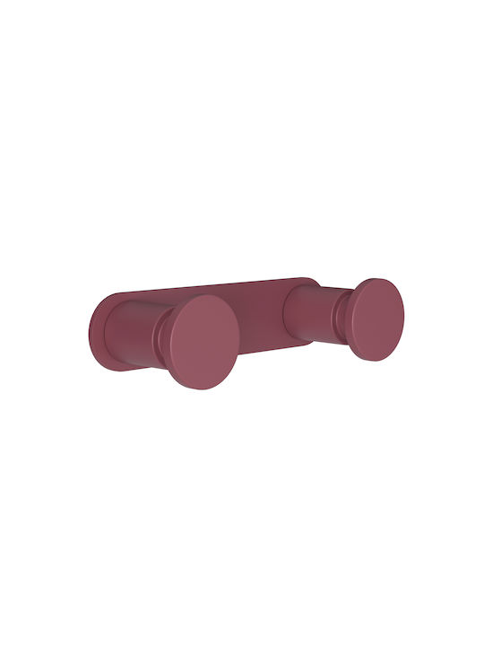 Pam & Co Single Wall-Mounted Bathroom Hook ​12x...