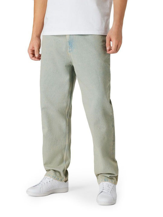 Tommy Hilfiger Pantaloni de Bărbați din Jean în Linie Dreaptă Beige