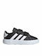 GRAND COURT 2.0 Παιδικά Sneakers με Σκρατς Μαύρα