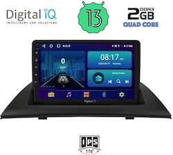 Digital IQ Sistem Audio Auto pentru BMW X3 (E83) 2003-2010 (Bluetooth/USB/AUX/WiFi/GPS/Android-Auto) cu Ecran Tactil 9"