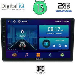 Digital IQ Sistem Audio Auto pentru Audi A4 2002-2008 (Bluetooth/USB/AUX/WiFi/GPS/Android-Auto) cu Ecran Tactil 9"