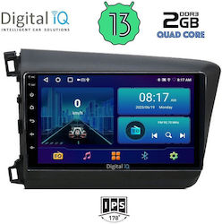 Digital IQ Car-Audiosystem für Honda Bürgerlich 2012-2016 (Bluetooth/USB/AUX/WiFi/GPS/Android-Auto) mit Touchscreen 9"