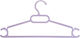 Tpster Clothes Hanger Purple 30945 5pcs