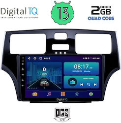 Digital IQ Car-Audiosystem für Lexus DE 2000-2006 (Bluetooth/USB/AUX/WiFi/GPS/Android-Auto) mit Touchscreen 9"