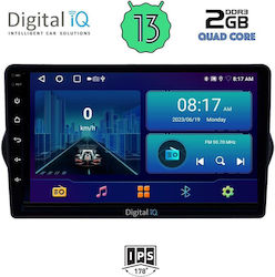 Digital IQ Ηχοσύστημα Αυτοκινήτου για Fiat Tipo 2015-2018 (Bluetooth/USB/AUX/WiFi/GPS/Android-Auto) με Οθόνη Αφής 9"