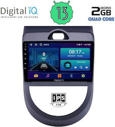 Digital IQ Car-Audiosystem für Kia Seele 2008-2013 (Bluetooth/USB/AUX/WiFi/GPS/Android-Auto) mit Touchscreen 9"