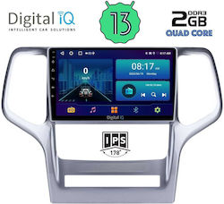 Digital IQ Car-Audiosystem für Jeep Großer Cherokee 2011-2014 (Bluetooth/USB/AUX/WiFi/GPS/Android-Auto) mit Touchscreen 9"