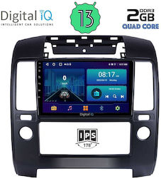 Digital IQ Car-Audiosystem für Nissan Navara 2006-2011 mit A/C (Bluetooth/USB/AUX/WiFi/GPS/Android-Auto) mit Touchscreen 9"