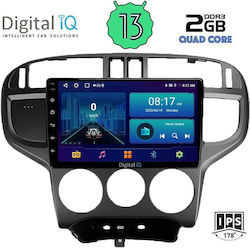 Digital IQ Car-Audiosystem für Hyundai Matrix 2001-2010 (Bluetooth/USB/AUX/WiFi/GPS/Android-Auto) mit Touchscreen 9"