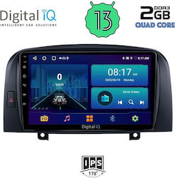 Digital IQ Car-Audiosystem für Hyundai Sonate 2006-2009 (Bluetooth/USB/AUX/WiFi/GPS/Android-Auto) mit Touchscreen 9"