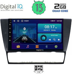 Digital IQ Car Audio System for BMW E91 / E92 / Series 3 (E90) 2005-2012 (Bluetooth/USB/AUX/WiFi/GPS/Android-Auto) with Touch Screen 9"