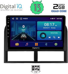 Digital IQ Car-Audiosystem für Jeep Großer Cherokee 1999-2004 (Bluetooth/USB/AUX/WiFi/GPS/Android-Auto) mit Touchscreen 9"