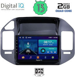 Digital IQ Sistem Audio Auto pentru Mitsubishi Pajero 1999-2006 (Bluetooth/USB/AUX/WiFi/GPS/Android-Auto) cu Ecran Tactil 9"