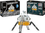 Metallic Construction Toy Lunar Lander for 8+ years