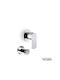 Armando Vicario Glam Built-in Faucet Mixer for Shower 3 Exits Silver