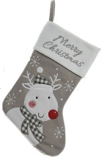 Christmas Decorative Fabric Socks with Santa Claus 611833