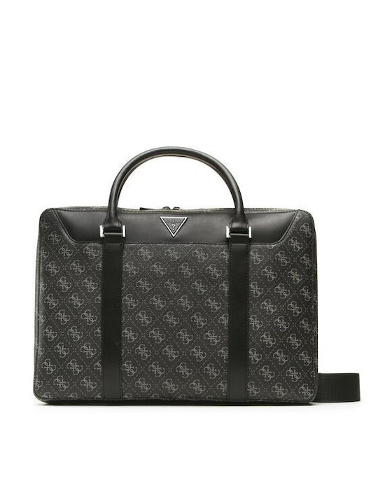 Guess Vezzola Smart Tasche Schulter / Handheld für Laptop 17" in Schwarz Farbe