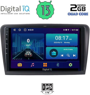 Digital IQ Car-Audiosystem für Skoda Schnell 2012> (Bluetooth/USB/WiFi/GPS) mit Touchscreen 9"