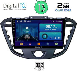 Digital IQ Ηχοσύστημα Αυτοκινήτου για Ford Transit Custom 2013-2019 (Bluetooth/USB/AUX/WiFi/GPS/Android-Auto) με Οθόνη Αφής 9"