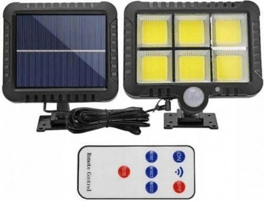 Cob Στεγανός Ηλιακός Προβολέας LED 10W με Αισθητήρα Κίνησης IP65