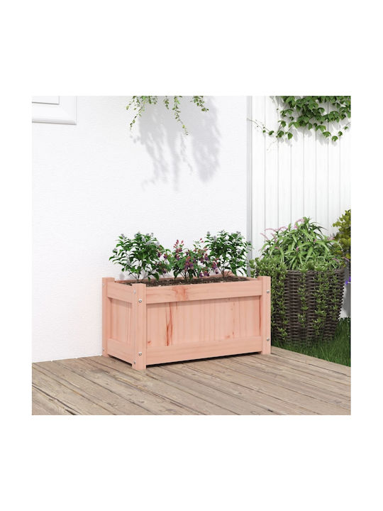 vidaXL Μασίφ Ξύλο Planter Box 60x31cm Pseudo-sugar 837445