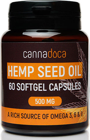 Cannadoca Hemp Seed Oil 60 софтджел