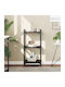 Bookcase 3 Black 40x30x86cm