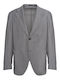 BRERAS Men's Winter Suit Jacket Regular Fit Grey