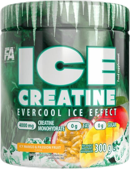 FA Nutrition Ice Creatine Μονοϋδρική Κρεατίνη με Γεύση Mango Passion Fruit 300gr
