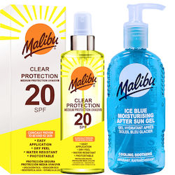 Malibu Clear Protection Αντηλιακό Σώματος SPF20...