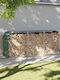 vidaXL Μεταλλικό Ράφι Αποθήκευσης Ξύλων 234x45x100cm Πράσινο