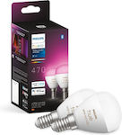 Philips Hue Smart LED Bulbs 5.1W for Socket E14 and Shape P45 RGBW 470lm Dimmable 2pcs