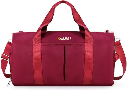 Amber Sack Voyage 30lt Burgundy Fabric L49xW24xH25cm
