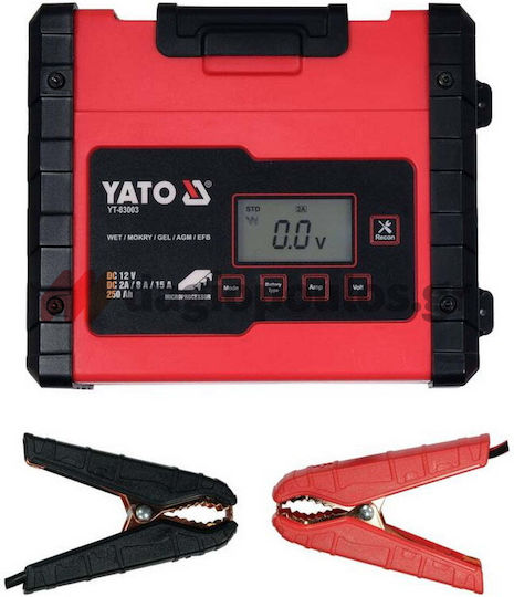Yato Yt-83003 Φορτιστής Μπαταρίας Αυτοκινήτου