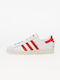 Adidas Superstar Damen Sneakers Ftw White / Bright Red / Wonder Clay