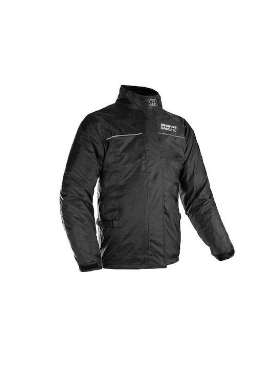 Oxford Rainseal Ανδρικό Αδιάβροχο Μπουφάν Μηχανής Μαύρο Χρώμα