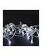 200 Lights LED 20m. White in String 1pcs