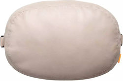 Baseus ComfortRide Headrest Dual Material Μαξιλάρι Αυτοκινήτου σε Μπεζ Χρώμα Baseus ComfortRide Headrest Dual Material Μαξιλάρι Αυτοκινήτου σε Μπεζ Χρώμα