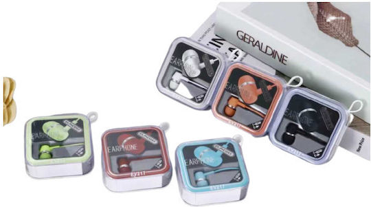 Ev-217 In-ear Handsfree με Βύσμα 3.5mm Πράσινο