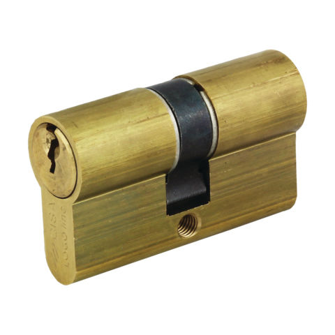 Cisa Lock Cylinder Locking Line 54mm (27-27) with 3 Keys Gold