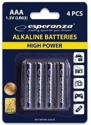 Esperanza AAA 1.5V 4buc EZB102