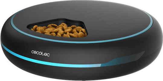 Cecotec Pumba 1600 Purrfect Meal Automat Bol Mâncare pentru Câine & Pisică pe Bază 2x 1.6lt în Culoare Negru