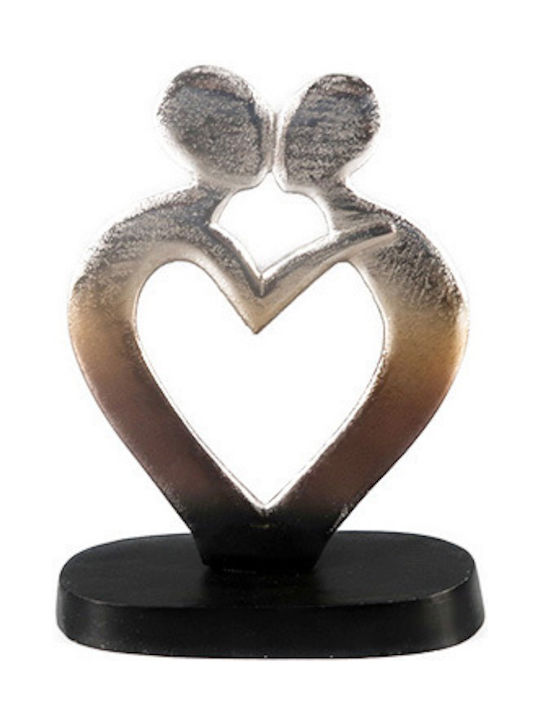 Καρβούνης Metallic Heart Table Decor