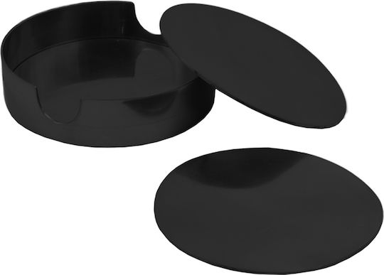 InTheBox Coal Στρογγυλό Σουβέρ Μεταλλικό Γκρι 11cm 4τμχ InTheBox Coal Στρογγυλό Σουβέρ Μεταλλικό Γκρι 11cm 4τμχ